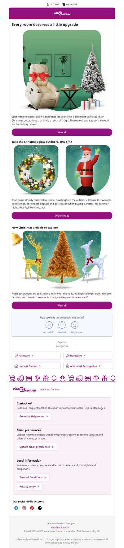 Last-minute home updates for the holidays