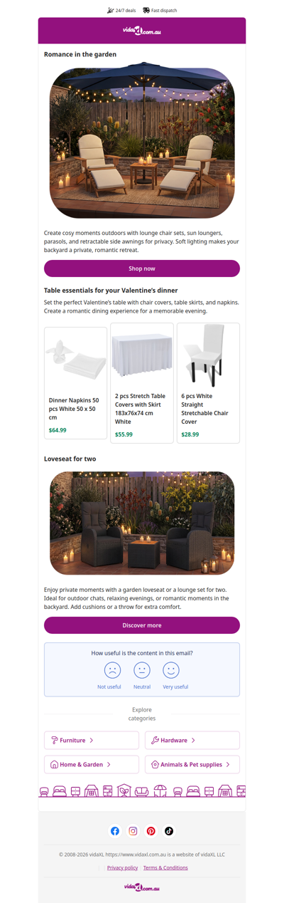 Romance starts at home this Valentine’s Day