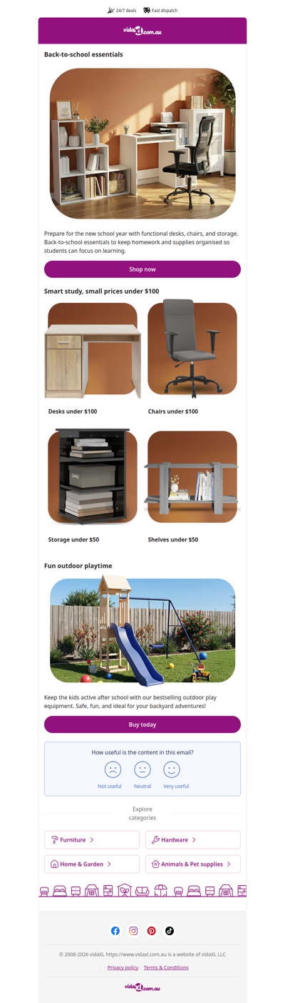 Prepare your study space for the new year