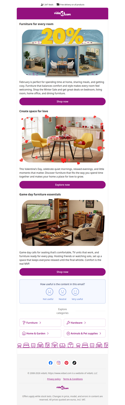 From Game Day to Date Night - Comfort Starts at Home