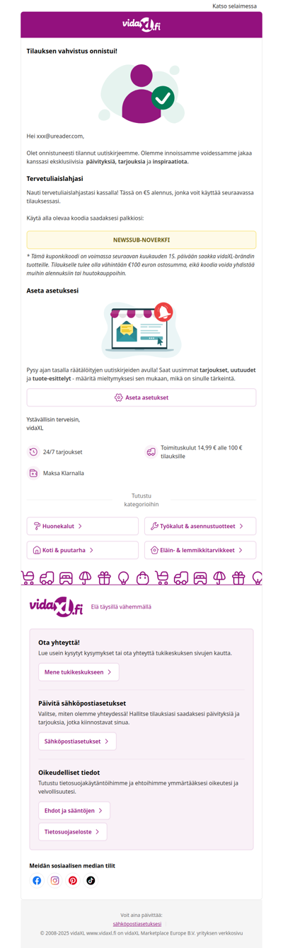 olet tilannut uutiskirjeemme onnistuneesti!