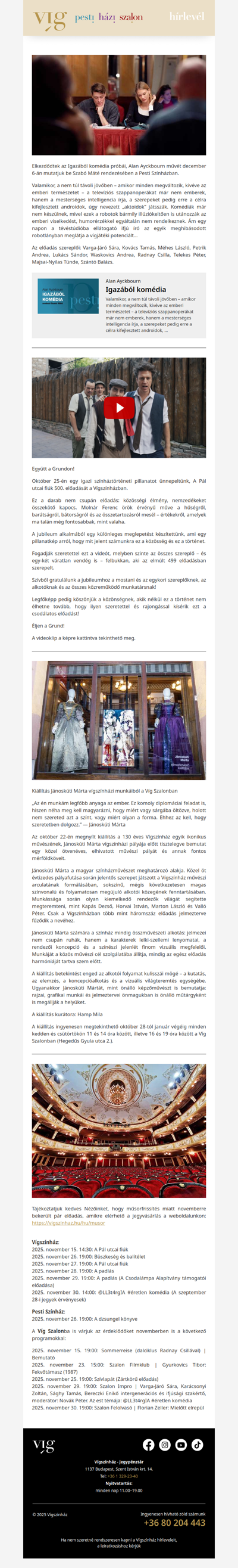 Elkezdődtek az Igazából komédia próbái a Pesti Színházban