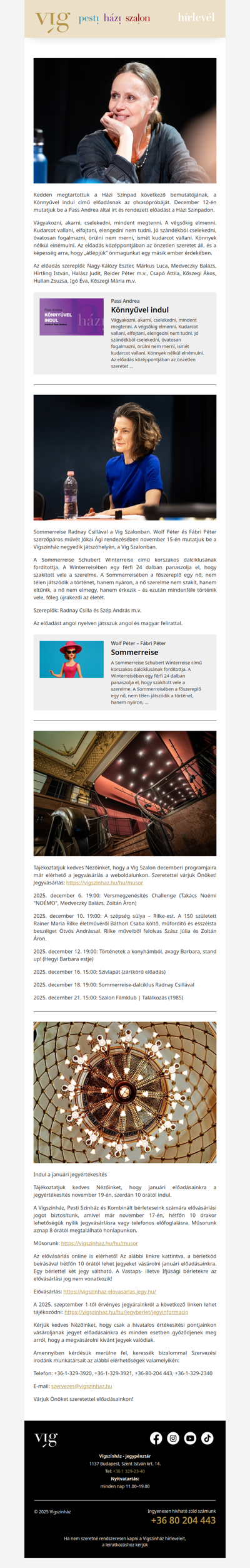 Elkezdődtek a Könnyűvel indul és a Sommerreise próbái