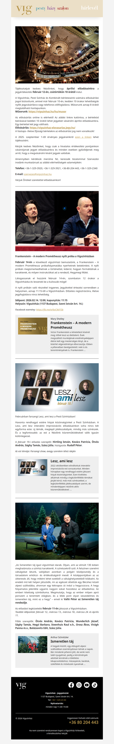 Indul az áprilisi jegyértékesítés