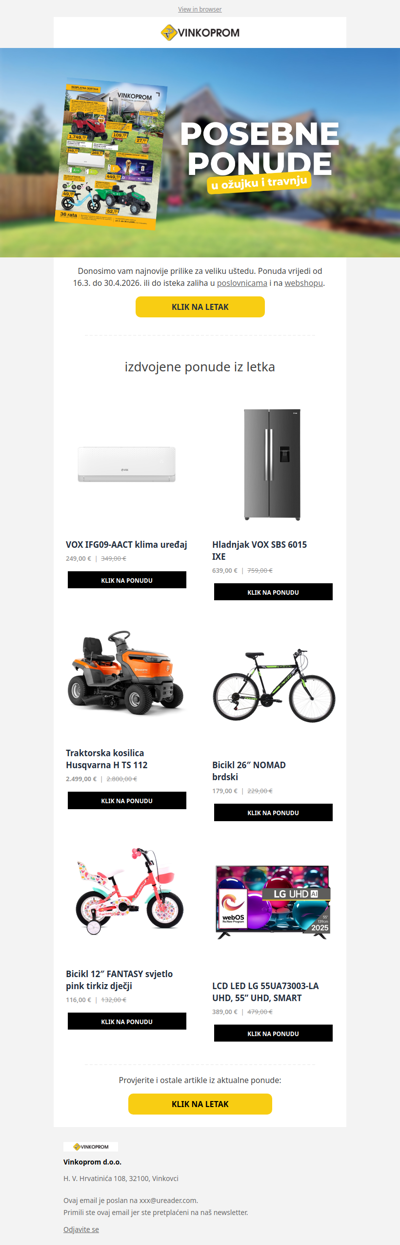 Stigao je NOVI LETAK: Otkrijte top prilike za uštedu!