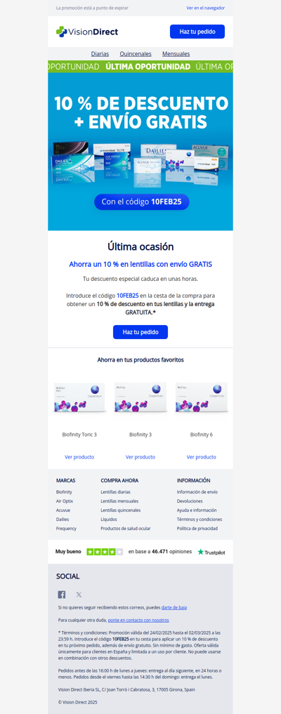 ❗Última oportunidad: -10 % + envío GRATIS