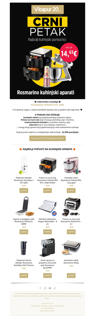 Kuhinjski aparati od 14,63 €? 🤯