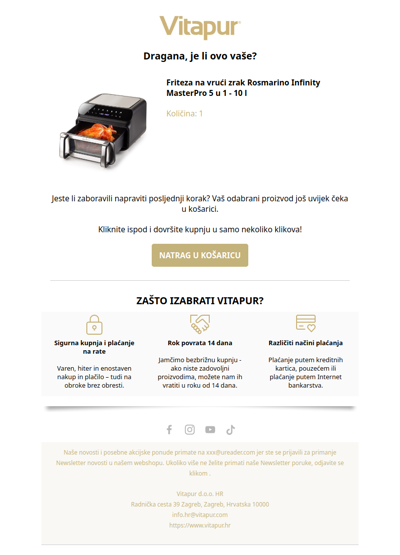 🛒 Dragana vaša košarica čeka!