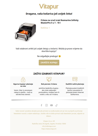 Dragana, još uvijek nije prekasno!