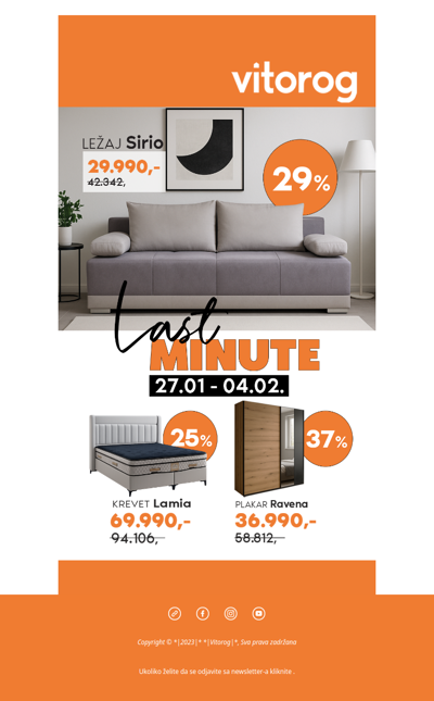 Last minute ponuda u Vitorogu!