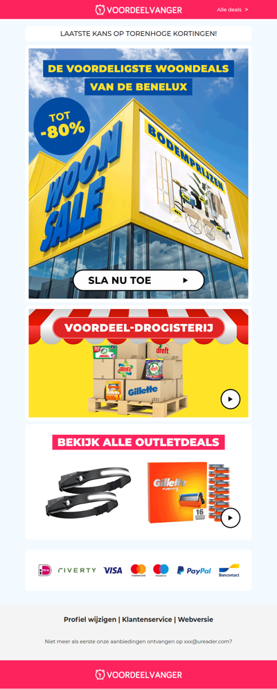 ⚡️ SALE: Alles voor in huis AFGEPRIJSD! ⚡️