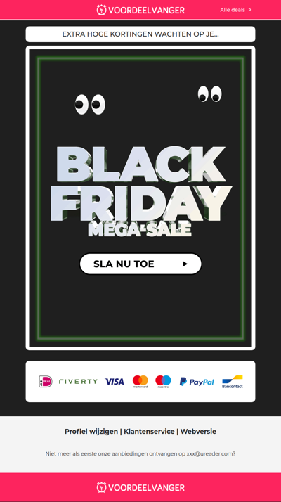 👀 SLA NU TOE: Deals Extra Afgeprijsd Voor Black Friday! 💚