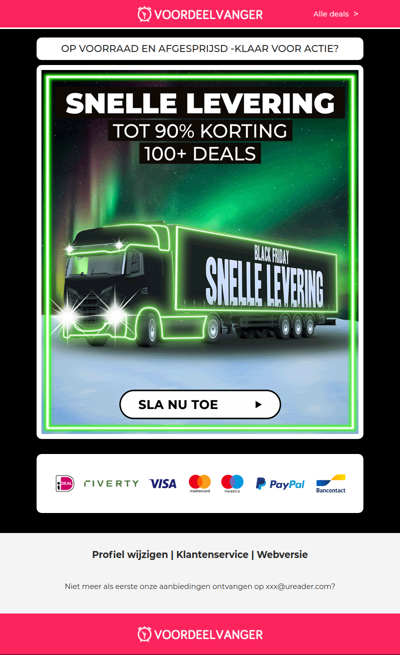 🚛💨 Vliegensvlugge Black Friday Deals ⚡️ SNEL IN HUIS!