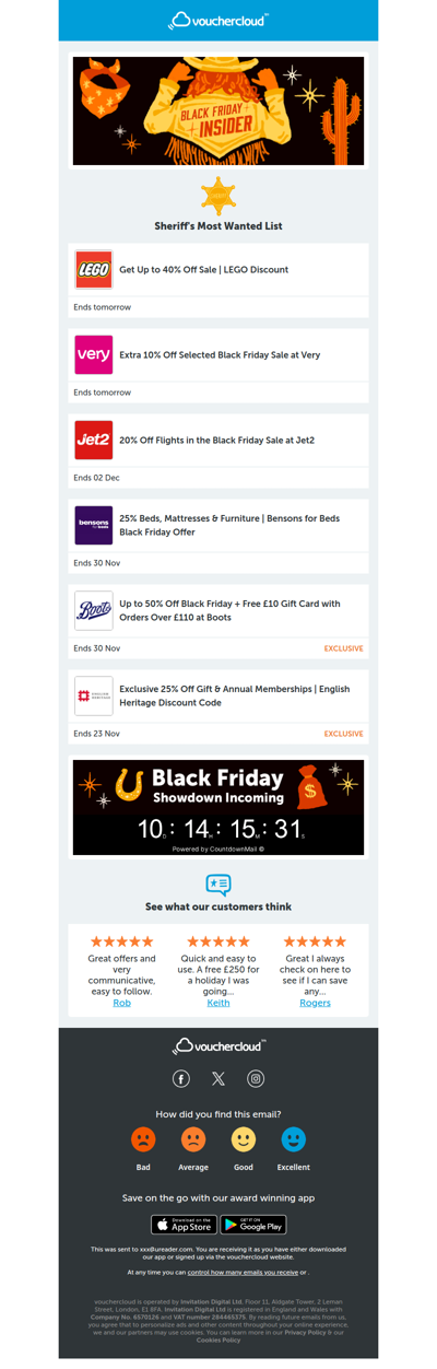 Black Friday Insider 🤫 LEGO - 40% off • Very - 10% off • Jet2 - 20% off + more!