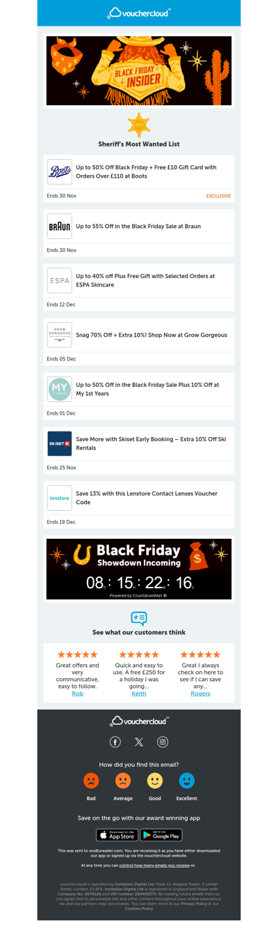 Black Friday insider 🤫 Braun - 55% off • Boots - 50% off • Nike - 50% off + more!