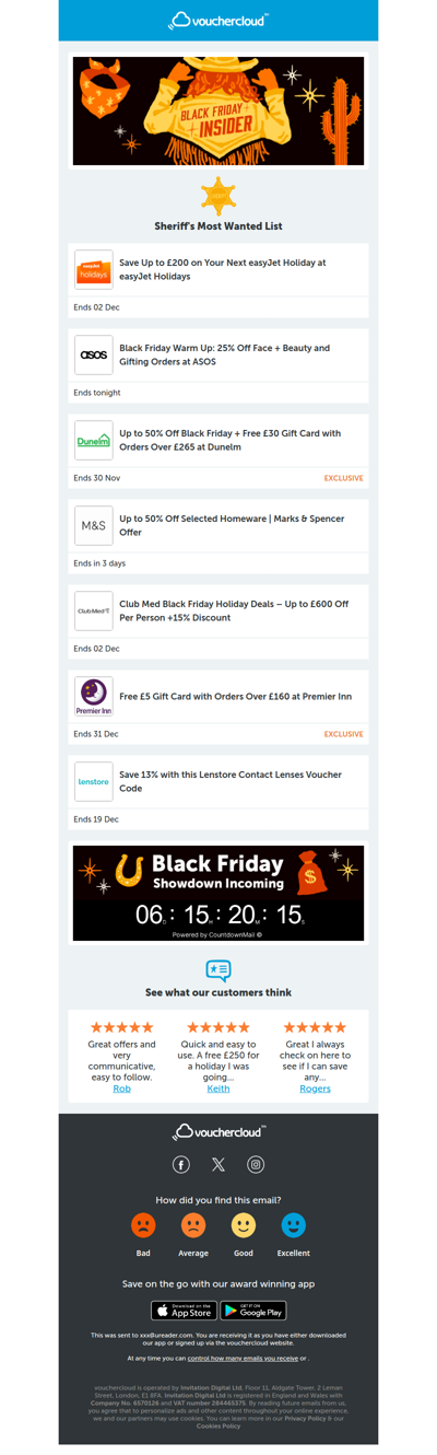 Black Friday insider 🤫 easyJet Holidays - £200 off • ASOS - 25% off • Dunelm - 50% off + more!