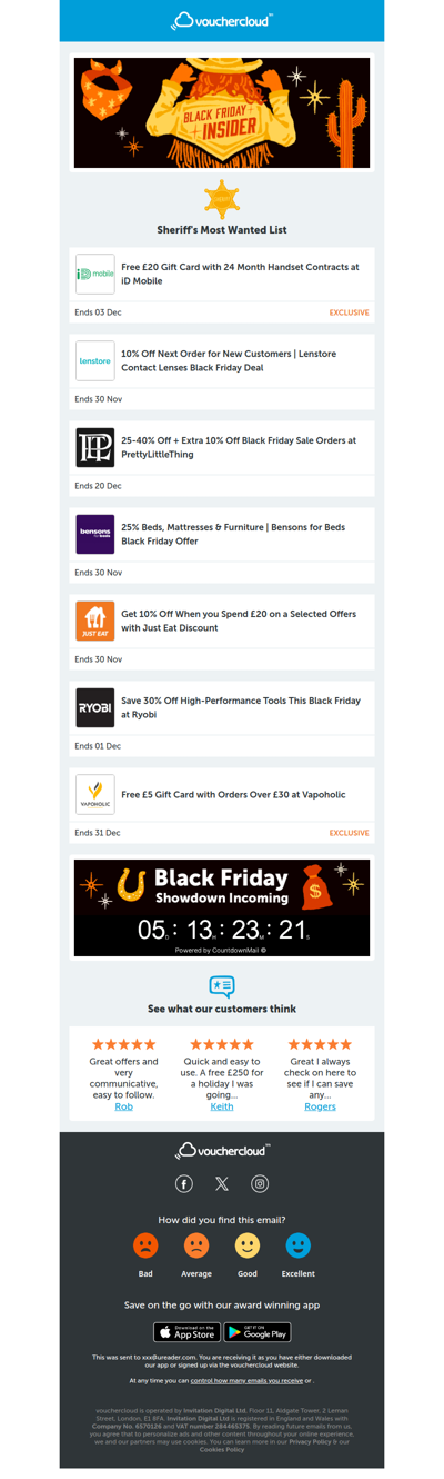 Black Friday insider 🤫 PLT - extra 10% off • Benson for Beds - 25% off • Lenstore - 10% off + more!