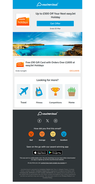 £500 off at easyJet Holidays - don't miss out!