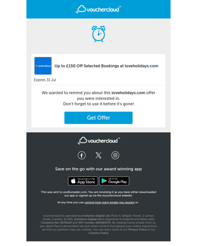 Your loveholidays.com offer is waiting