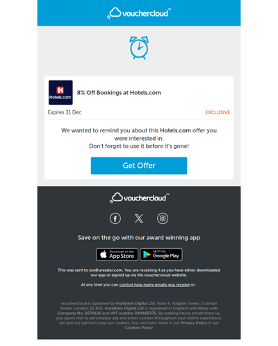 Your Hotels.com offer is waiting