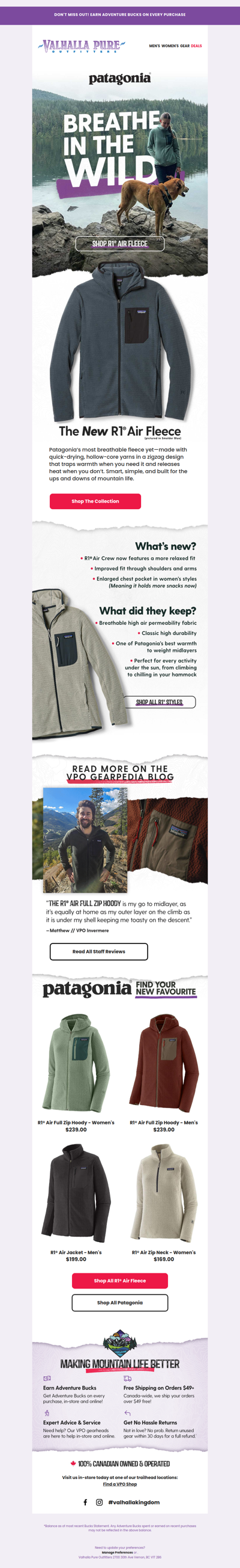 Patagonia ❄️ Breathe in the Wild