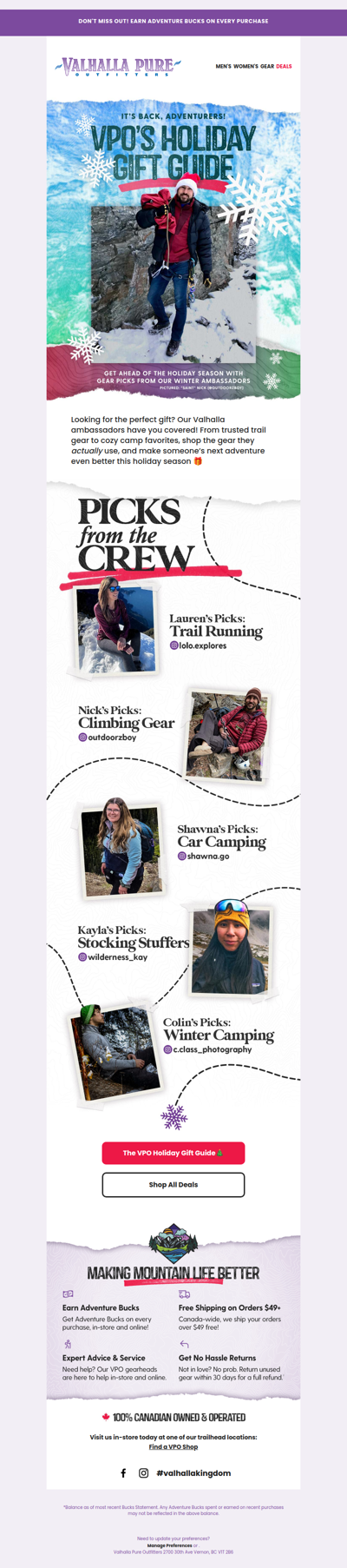 The VPO Gift Guide is Back! 🎁