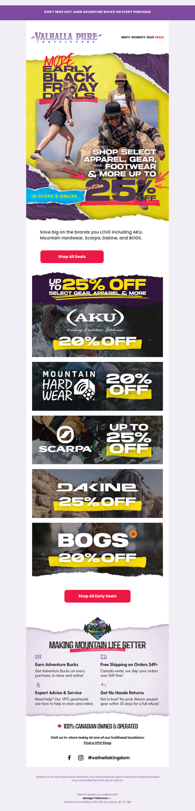 Save up to 25% on brands you LOVE! ❤️