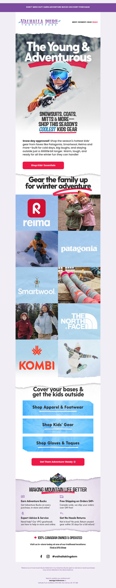 Get the Kids Outside in the Season's Best Gear ☃️