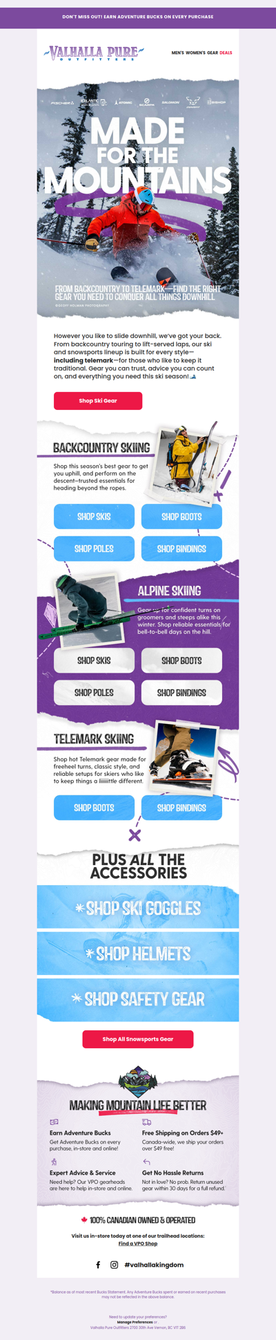 Gear Up for Mountain Adventures! ⛰️