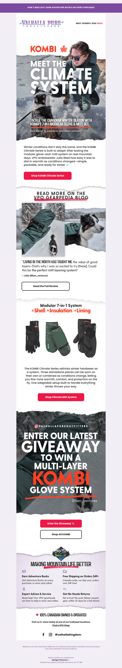 Meet the Kombi Climate Series 🧤