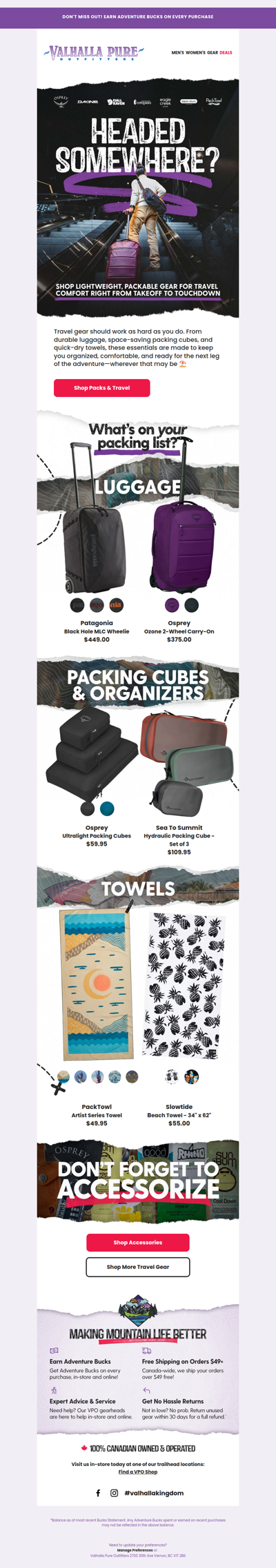 Heading Somewhere? We've Got Your Travel Needs Covered 😎