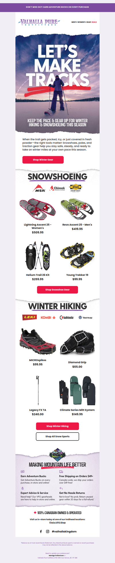 Ready to Try Snowshoeing & Winter Hiking? Let's Make Tracks! 🥾