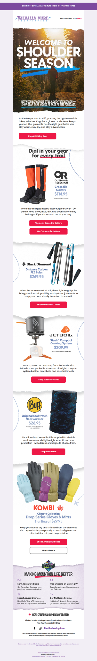 Welcome to Shoulder Season 🌦️