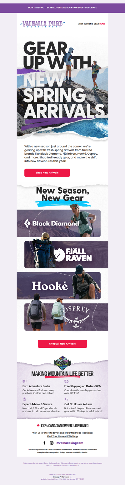 Spring Arrivals Are Here 🌤️