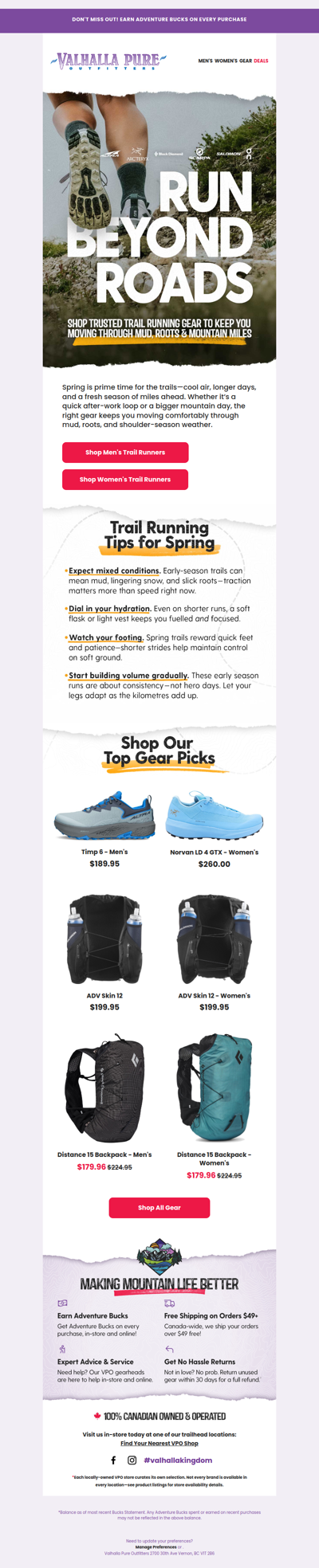 Gear Up for Trail Running Weather 🌤️