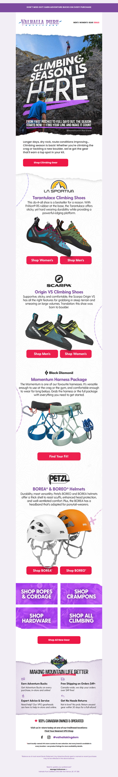 Climbing Season is HERE 🧗