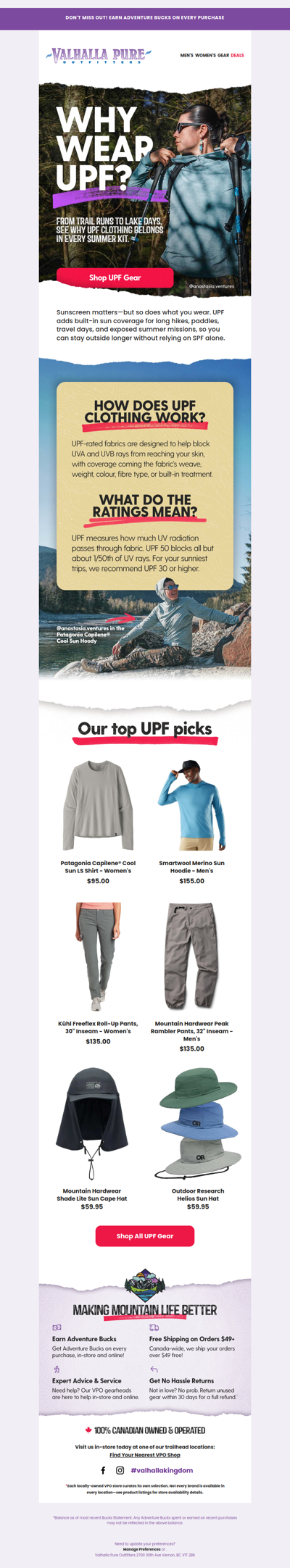 What is UPF clothing? 🌤️