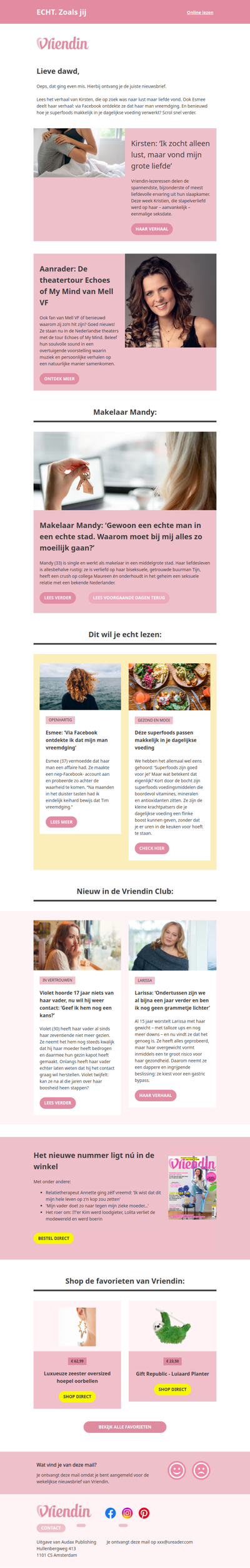 ❤️Kirsten: ‘Ik zocht alleen lust, maar vond mijn grote liefde’