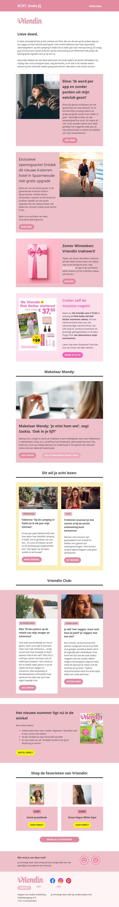 'Ik werd per app en zonder pardon uit mijn eetclub gezet'😦