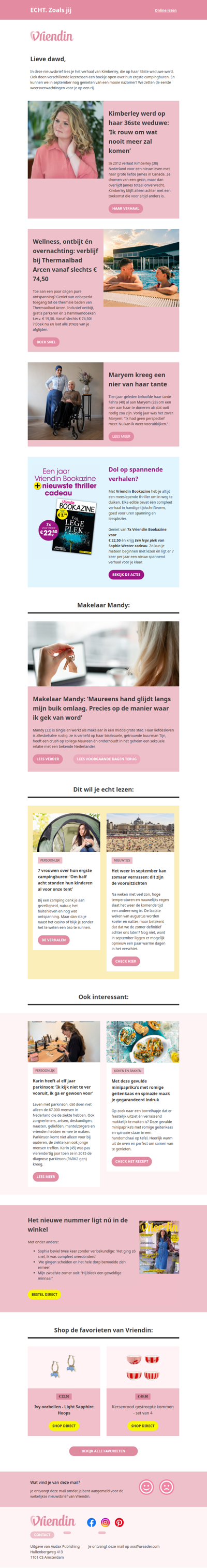 Kimberley werd op haar 36ste weduwe🤍