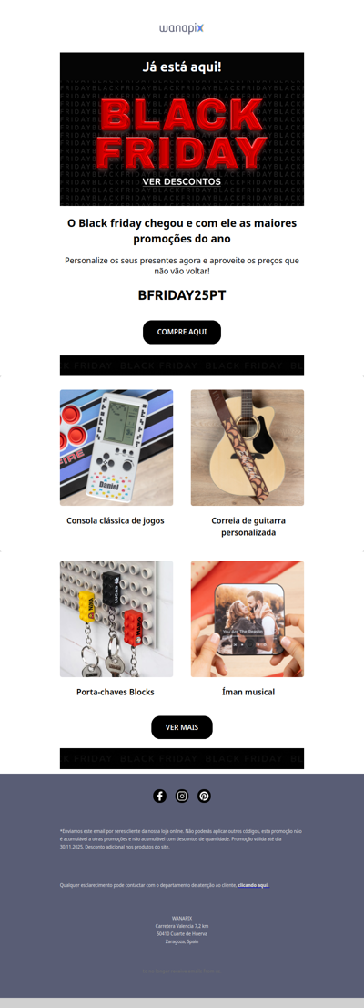 Já chegou o esperado Black Friday