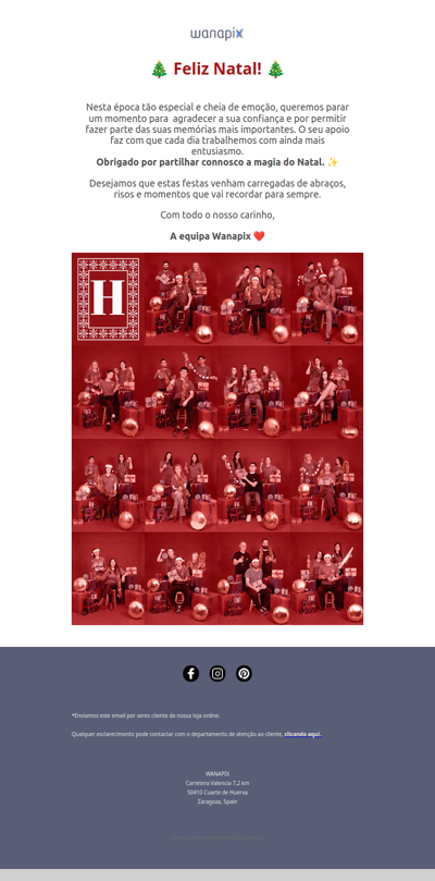 ✨ Hoje só queremos desejar… Feliz Natal! ✨