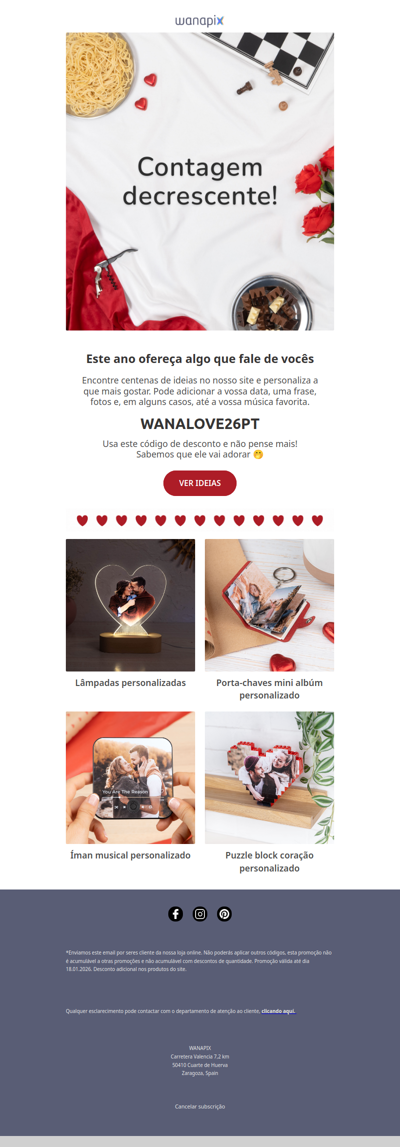 Surpreenda neste Dia dos Namorados ♥️