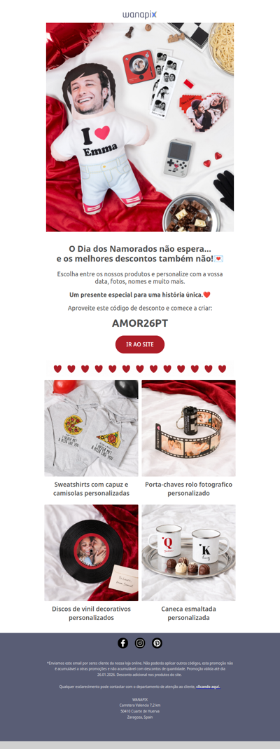 Ainda não escolheu o seu presente? 💌