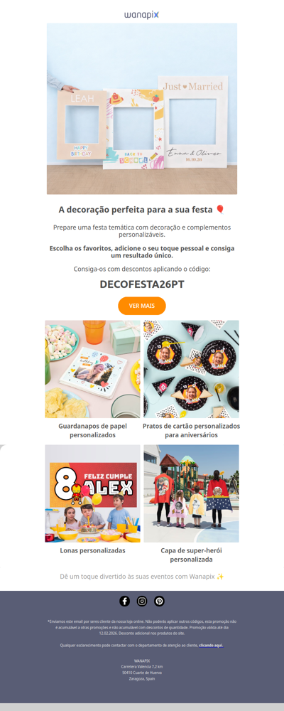 Dê um toque original à sua festa ✨