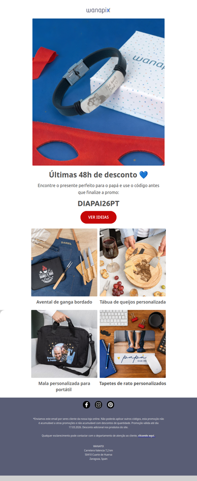 Última oportunidade ⏳