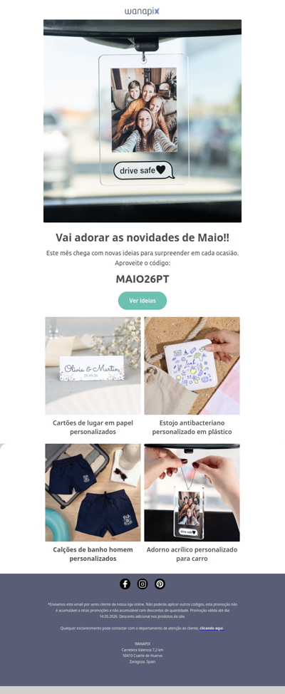 Descubra as novidades de Mayo 💥