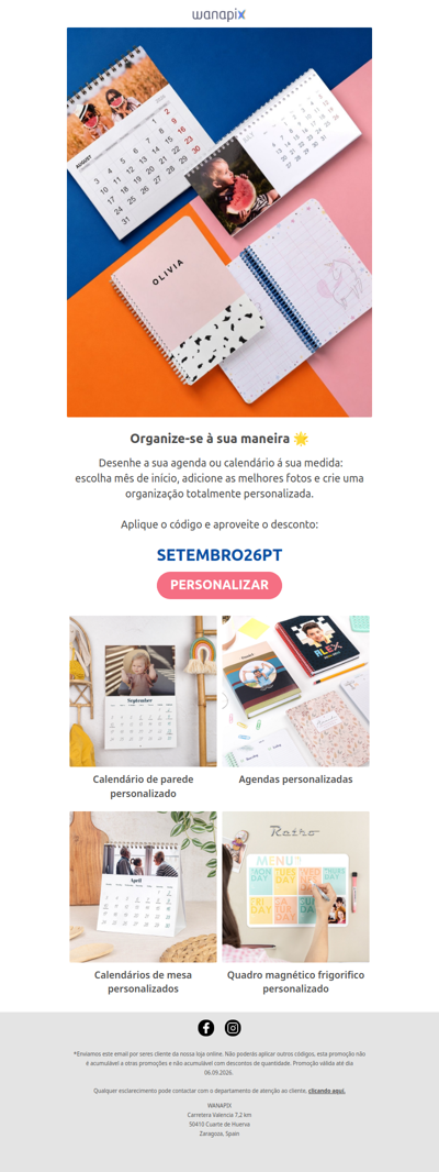 Agenda nova quando quiser 🌟