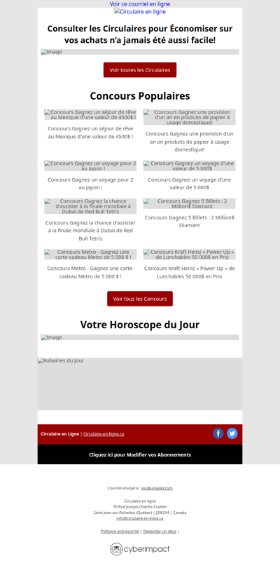 Maxi - Super C - Metro - IGA - Walmart - Tigre Géant