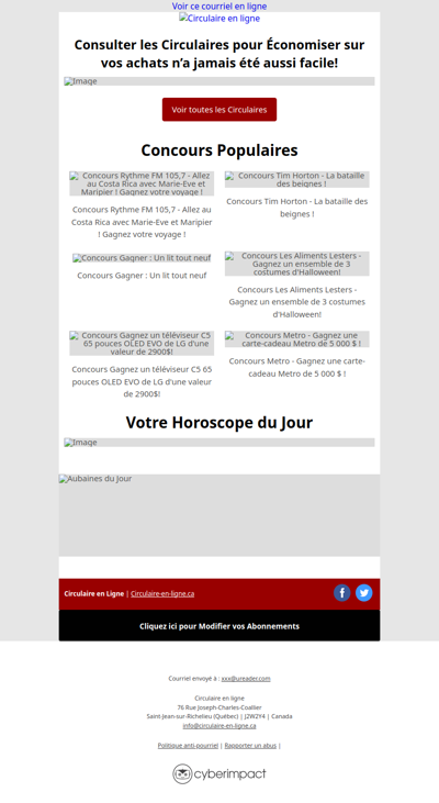 Maxi - Super C - Metro - IGA - Walmart - Tigre Géant